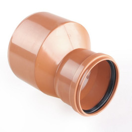 Lauko kanaliz. PVC perėjimas, 160/ 110, ekscentriškas