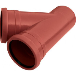 Lauko kanaliz. PVC trišakis 160x110/ 45°