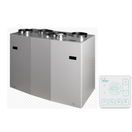 Rekuperatorius ENSY WAVE 550BV/ 1 vert. kair. p. 794 m³/ h su Wi-Fi ir Bluetooth valdikliu