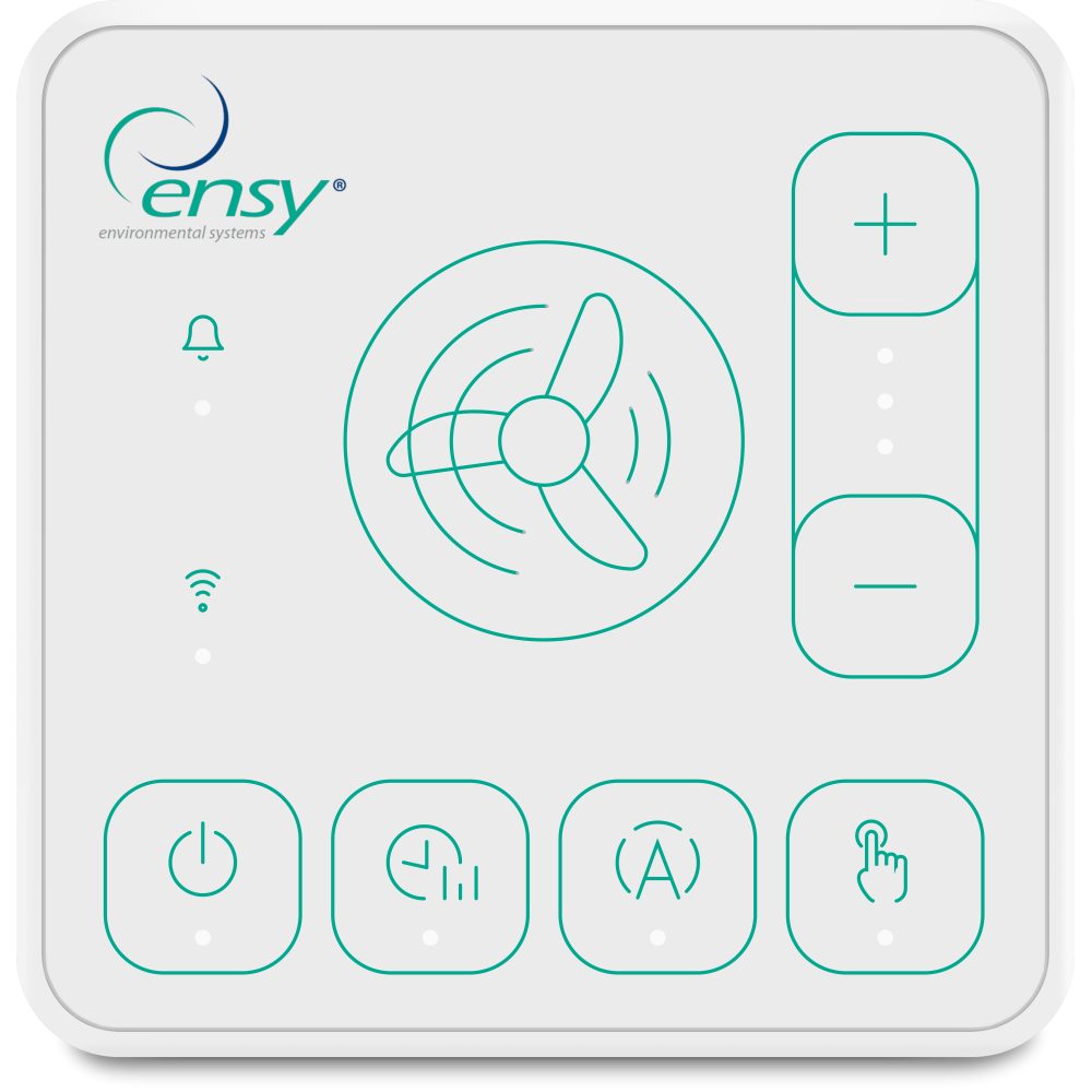 Rekuperatorius ENSY WAVE 700BV/ 1 vert. kair. p. 840 m³/ h su Wi-Fi ir Bluetooth valdikliu