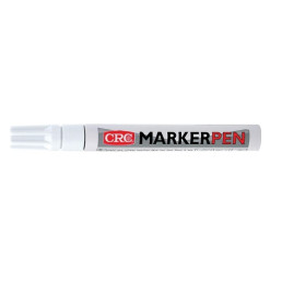 Dažų žymeklis 4.5mm įvairiems paviršiams baltas CRC