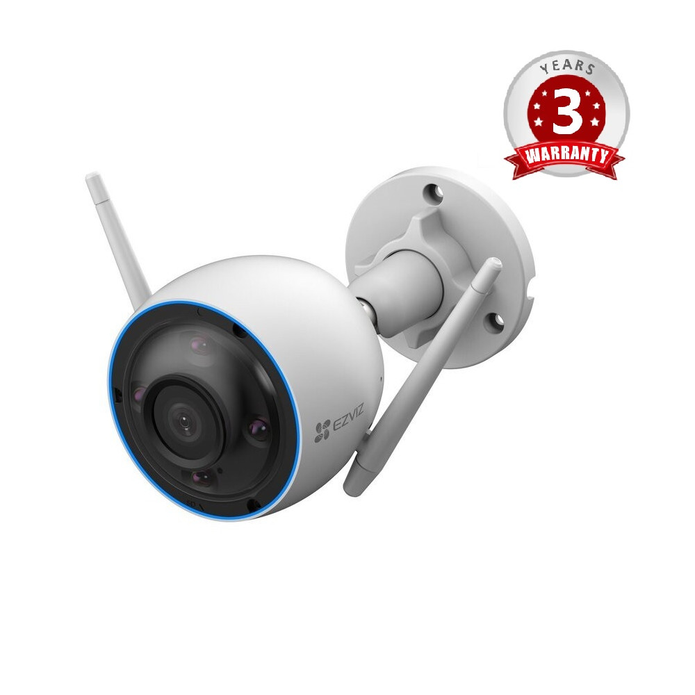Wi-Fi kamera H3, 5MP, AI žmonių aptikimas, IP67, MicroSD iki 512GB, EZVIZ