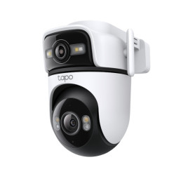 Wi-Fi lauko kamera PT, 2K 3MP du objektyvai plataus ir siauro kampo, IP66, MicroSD iki 512GB
