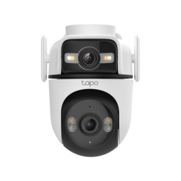Wi-Fi lauko kamera PT, 2K 3MP du objektyvai plataus ir siauro kampo, IP66, MicroSD iki 512GB