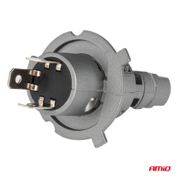 LED lemputės CANBUS H4 11-18V 44W 6000K 4200lm 2 vnt. AMiO