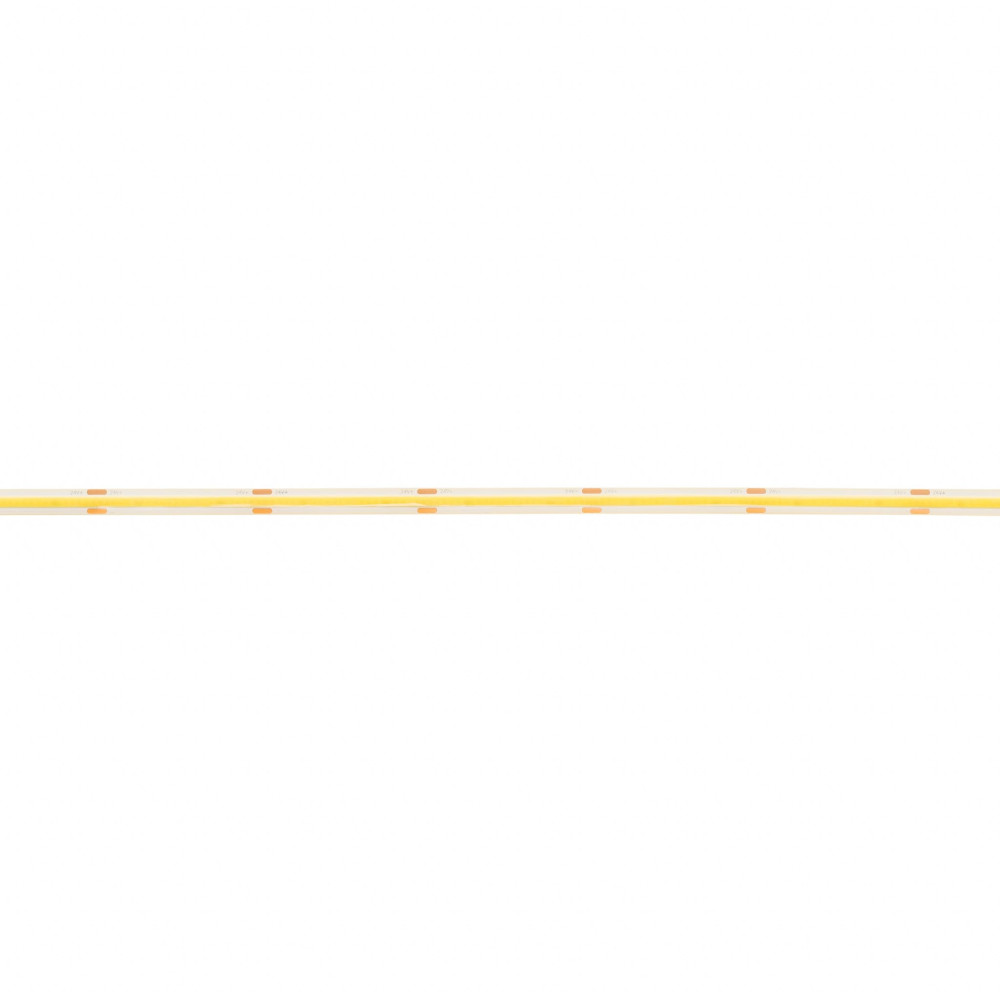 LED juosta, 24Vdc, 11W/ m, COB 480LED/ m, 1200lm, šiltai balta 3000K, IP65 hermetiška, 180°