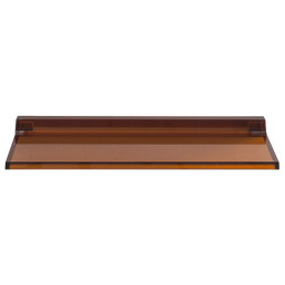 Kartell by LAUFEN Sieninė lentyna Shelfish 450 x 155 mm, spalva gintarinė