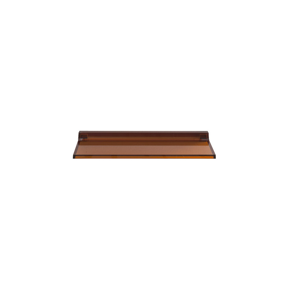 Kartell by LAUFEN Sieninė lentyna Shelfish 450 x 155 mm, spalva gintarinė