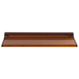 Kartell by LAUFEN Sieninė lentyna Shelfish 450 x 155 mm, spalva gintarinė