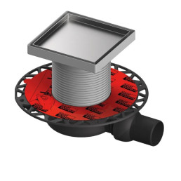 TECEdrainpoint S 116 trapo komplektas, ypač plokščias,150 mm grotelės įklijuojamai plytelei