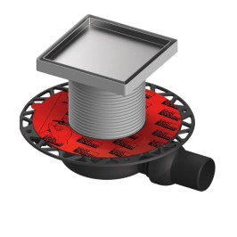 TECEdrainpoint S 116 trapo komplektas, ypač plokščias,150 mm grotelės įklijuojamai plytelei