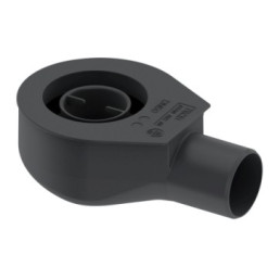 TECEdrainline plokščias sifonas, DN 50 horizontalus montavimo H 95 mm pralaidumas 0,73 l/ s