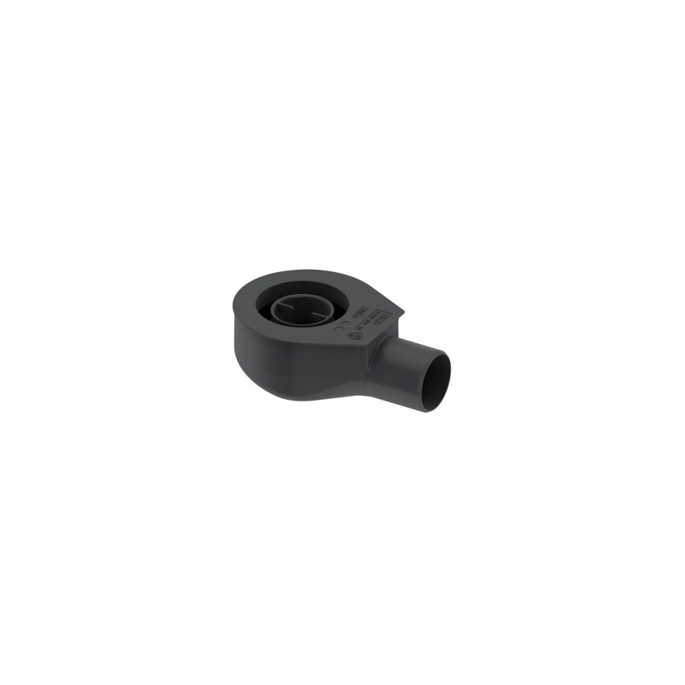 TECEdrainline plokščias sifonas, DN 50 horizontalus montavimo H 95 mm pralaidumas 0,73 l/ s