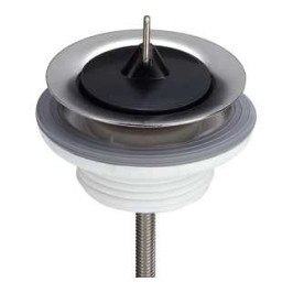 Išleidimo ventilis su kamščiu 1 1/ 4 x 60, plastikas