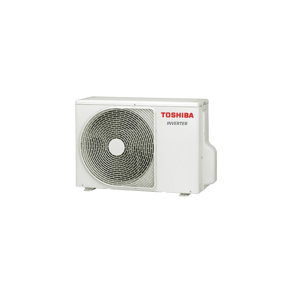 Išorinė inverter split tipo dalis Toshiba Haori Nordic / Polar+ Black_White (R32 freonas) 2,8 / 3,2 kW