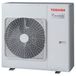 Išorinė multisplit dalis Toshiba (R32 freonas) 7,5 (4,1~9,0) / 9,0 (2,0~11,2) kW (maks. 3 vidinės dalys)