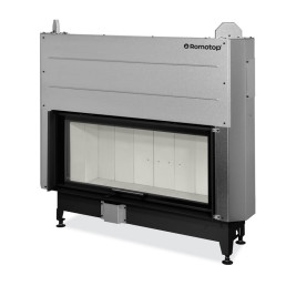 Plieninis židinio ugniakuras Romotop KV HEAT H3LG04 110.50.04 IGN su pak. 50x110 cm