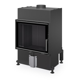 Plieninis židinio ugniakuras Romotop HEAT H4N 06, 59.50, juoda pakura IGN