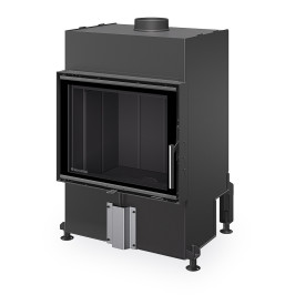 Plieninis židinio ugniakuras Romotop HEAT H4N 06, 59.50, juoda pakura IGN