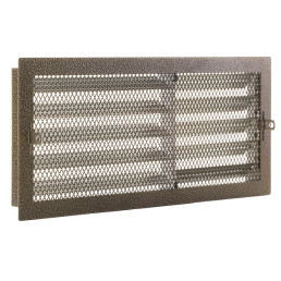 Grotelės G10ŽT 400x180 žalvaris