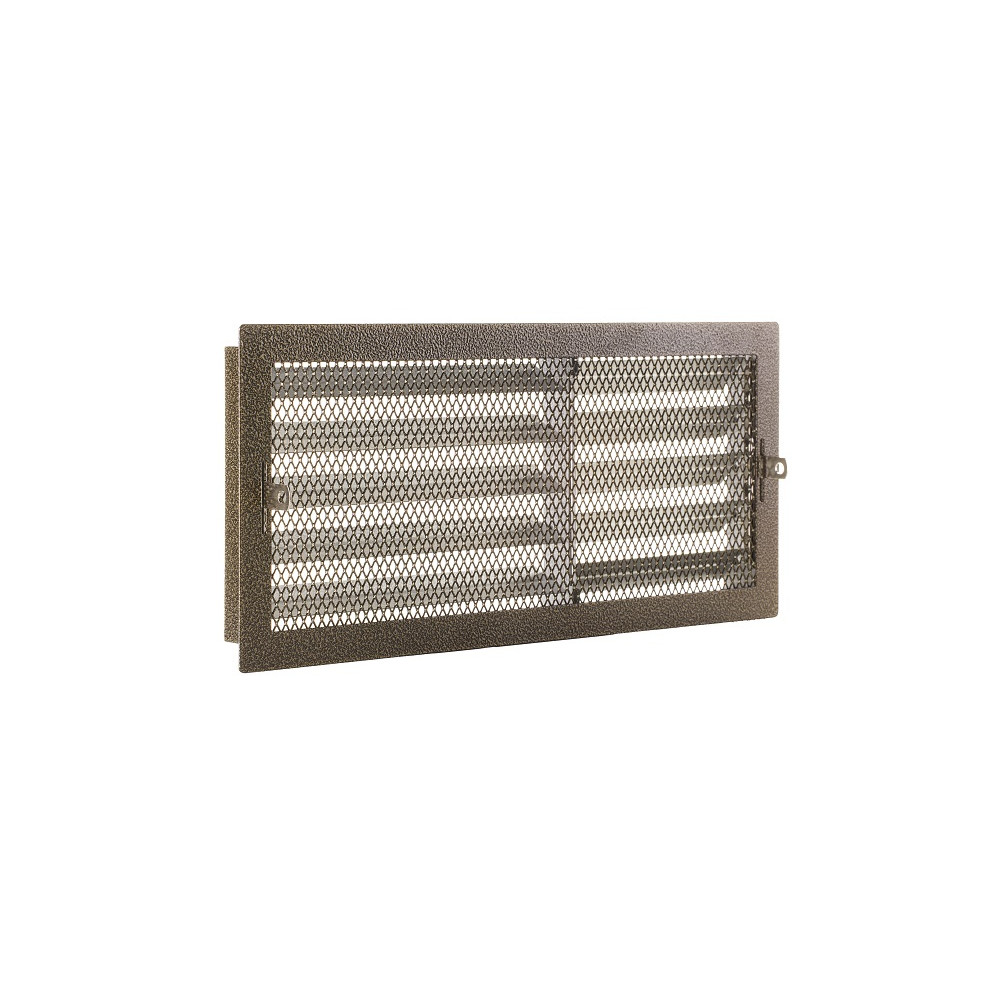 Grotelės G10ŽT 400x180 žalvaris