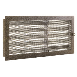 Grotelės G10ŽT 400x180 žalvaris