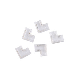 LED juostos kampinė jungtis / 8mm 5vnt