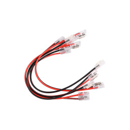LED juostos sujungimas su 15cm laidu / 10mm 5vnt