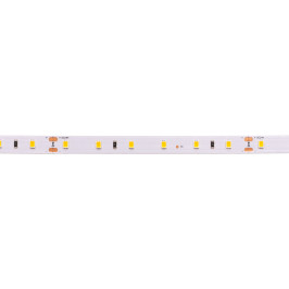 LED juosta, 5m ritė, 24V 4.8W/ m nehermetiška IP20 šiltai balta 3000K Bridgelux SMD