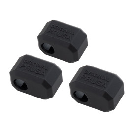 Prusa Nextruder Silikonininių apsaugų komplektas (3vnt)