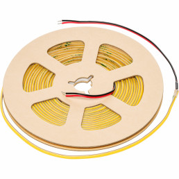 LED juosta, 5m ritė, 12Vdc, 7W/ m, COB NANO 400LED/ m, 665lm, neutraliai balta 4000K, 3mm, IP20, 180°