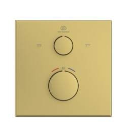 Ideal Standard Ceratherm 100 potinkinio termostatinio vonios/ dušo maišytuvo virštinkinė dalis, kvadratinė šlifuotas auk...