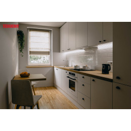 LED profilio komplektas ARRE kampinis, aliuminis, anoduotas, matinis dangtelis 2.02 m