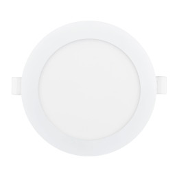 Įmontuojamas LED šviestuvas, 230Vac, 9W, 900lm, CCT (3K/ 4K/ 6K), apvalus, baltas, D 120mm
