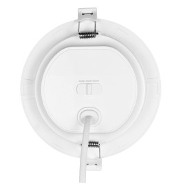 Įmontuojamas LED šviestuvas, 230Vac, 9W, 900lm, CCT (3K/ 4K/ 6K), apvalus, baltas, D 120mm