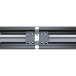 Linijinis šviestuvas NAREW 3CCT(3/ 4/ 5.7K) 36/ 42/ 51/ 60W 9000lm 110° IP40 150cm juodas