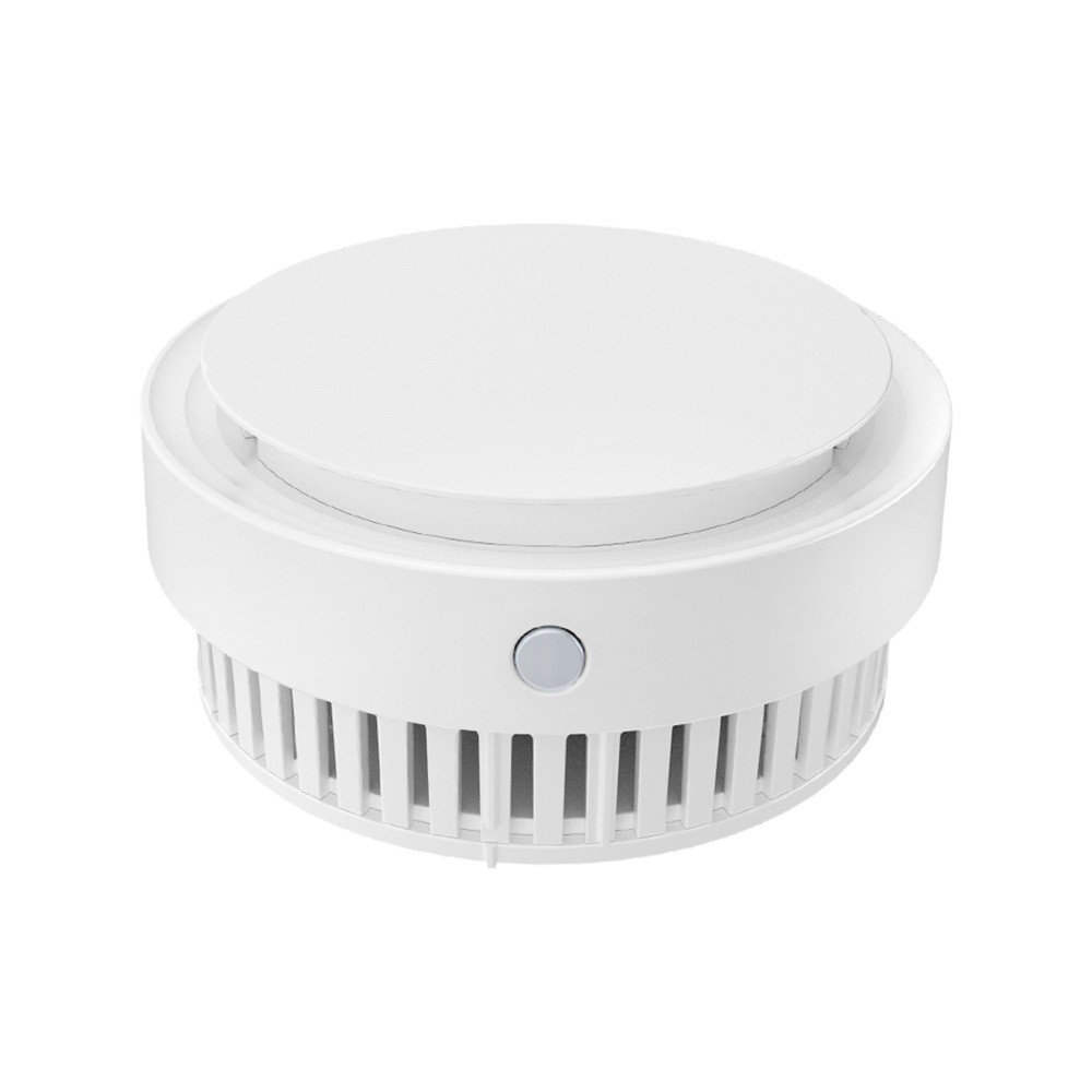Išmanusis ZigBee bevielis patalpos dūmų jutiklis su sirena 85dB, 1x CR123A 3V, TUYA / Smart Life