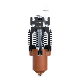 Ender-3V3 SE/ KE kaitintuvo (Heating Block) atnaujintas komplektas skirtas naudoti su "Unicorn" purkštukais CREALITY