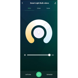Lemputė LED GU10, 230V, 5.5W, 400lm, 2700K - 6500K, CCT, RGB, išmanioji Wi-Fi, valdoma programėle, TUYA, WOOX