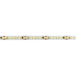 LED juosta 5m ritė, 24V 22W/ m, IP20, šiltai balta 3000K, 3207lm/ m, Bridgelux SMD