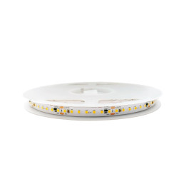 LED juosta 5m ritė, 24V 22W/ m, IP20, šiltai balta 3000K, 3207lm/ m, Bridgelux SMD