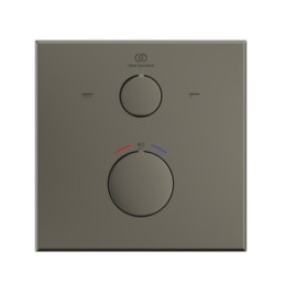 Ideal Standard Ceratherm 100 potinkinio termostatinio vonios/ dušo maišytuvo virštinkinė dalis, kvadratinė, magnetic gre...