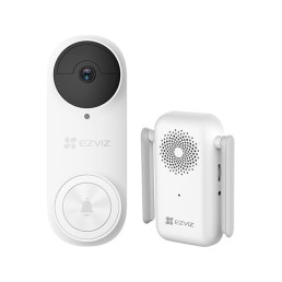 Bevielis lauko durų skambutis Wi-Fi, 5MP, įkraunamas 5200 mAh