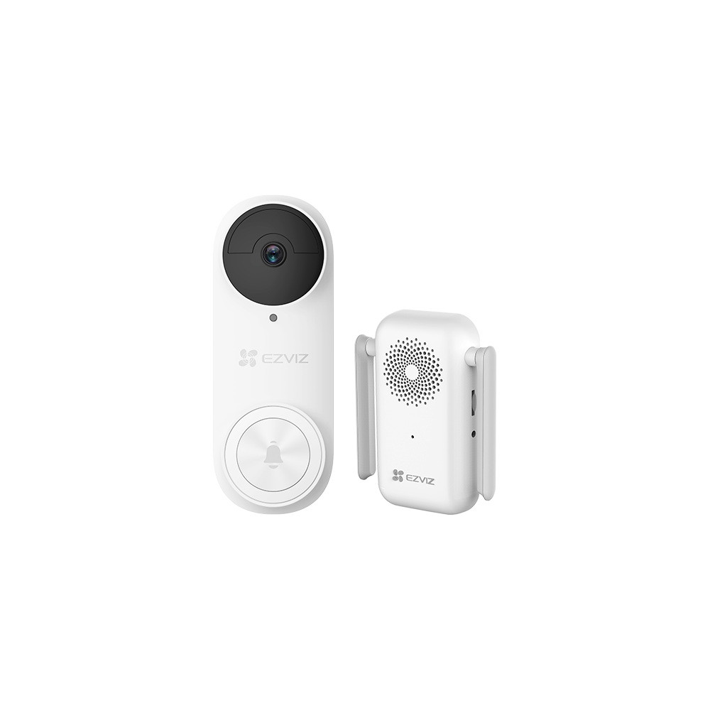 Bevielis lauko durų skambutis Wi-Fi, 5MP, įkraunamas 5200 mAh