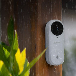 Bevielis lauko durų skambutis Wi-Fi, 5MP, įkraunamas 5200 mAh