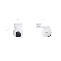 Bevielė Wi-Fi lauko kamera HB8, 8MP, F4, 10400mAh, USB-C, MicroSD
