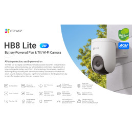 Bevielė Wi-Fi +4G / LTE lauko kamera HB8c, 4MP, F4, su saulės panele, 5200mAh, USB-C, MicroSD