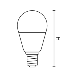 LED lemputė E27 230V 12W 1200lm CCT (2.7K/ 4K/ 6.5K) pasirinktinos temperatūros