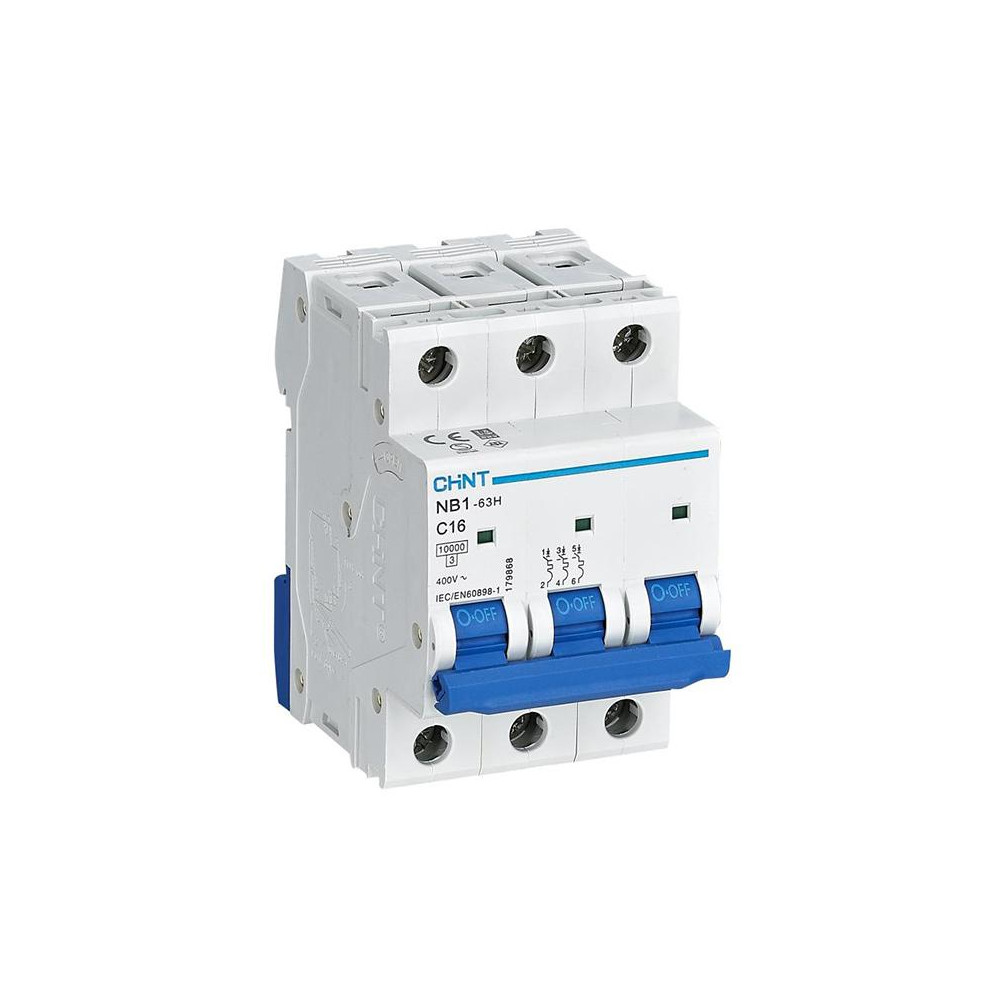 NB1H-63, 3C 16A 10kA Automatinis jungiklis, 3C, 32A, 10kA, CHINT