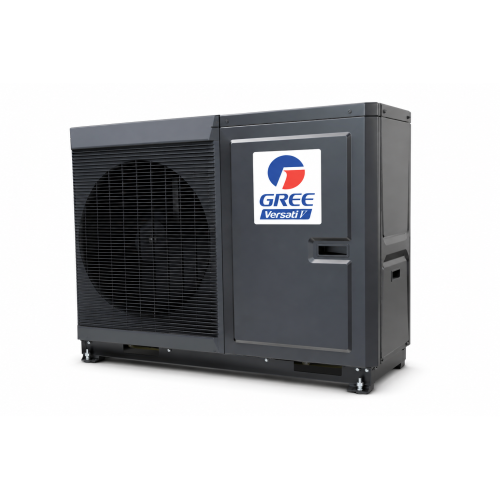 Šilumos siurblys oras/ vanduo Gree Versati V monoblokas 4,5/ 4,5 kW R290, 230V